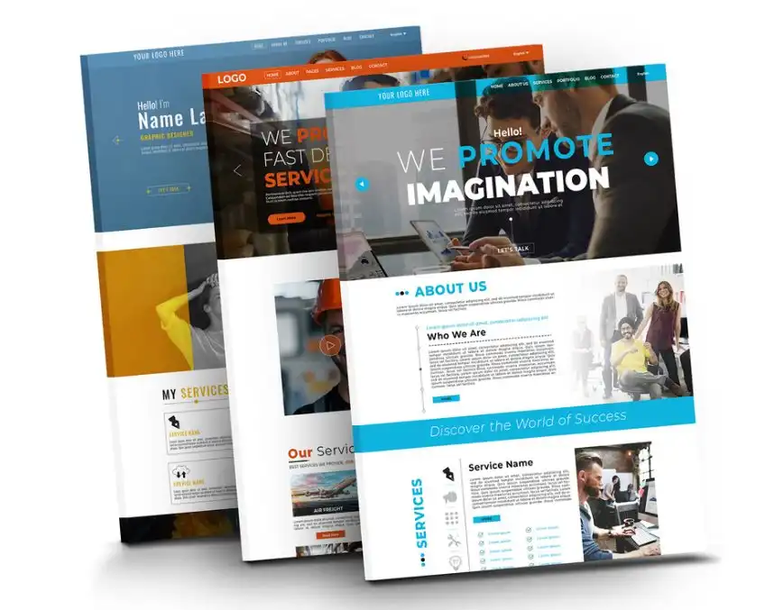 custom website samples